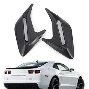 2x 装飾エアフローインテークスクープボンネットシミュレーションベントカバーフードユニバーサル 2x Decorative Air Flow Intake Scoop Bonnet Simulation Vent Cover Hood Universal 【並行輸入品】