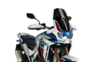 Puig スポーツ スクリーン ブラック ホンダ CRF 1100 L Africa Twin Adventure Sports 20 - 23 Puig Sport Screen Black Honda CRF 1100 L Africa Twin Adventure Sports 20 - 23 【並行輸入品】
