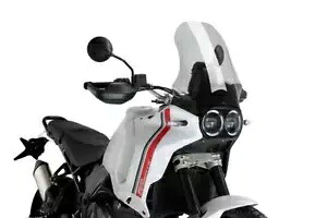 Puig ツーリング スクリーン フロントガラス ライトスモーク ドゥカティ デザート X 2022 - 2024 Puig Touring Screen Windshield Light Smoke Ducati Desert X 2022 - 2024 【並行輸入品】