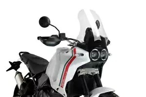 Puig ツーリング スクリーン フロントガラス ディフレクター クリア ドゥカティ デザート X 2022 - 2024 Puig Touring Screen Windshield Deflector Clear Ducati Desert X 2022 - 2024 【並行輸入品】