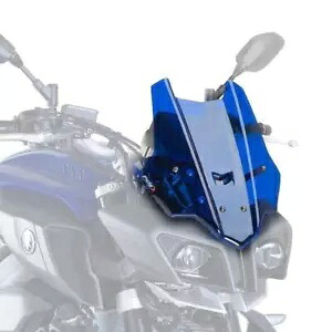 Puig レーシング スクリーン フロントガラス ディフレクター ブルー ヤマハ MT-10 & SP 2016 - 2021 Puig Racing Screen Windshield Deflector Blue Yamaha MT-10 & SP 2016 - 2021 【並行輸入品】