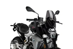 Puig ネイキッド スポーツ スクリーン サポート ブラケットなし ダークスモーク BMW F900 R 20 - 24 Puig Naked Sport Screen Without Support Brackets Dark Smoke BMW F900 R 20 - 24 【並行輸入品】