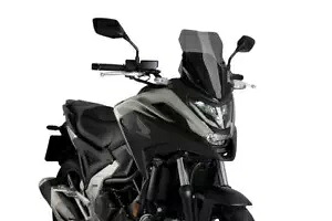 Puig スポーツ スクリーン フロントガラス ダークスモーク ホンダ NC 750 X 2021 - 2024 Puig Sport Screen Windshield Dark Smoke Honda NC 750 X 2021 - 2024 【並行輸入品】