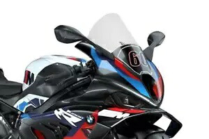 Puig R-Racer スクリーン フロントガラス ディフレクター クリア BMW M1000RR 2023 - 2024 Puig R-Racer Screen Windshield Deflector Clear BMW M1000RR 2023 - 2024 【並行輸入品】
