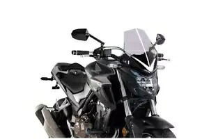 Puig スポーツ スクリーン フロントガラス ディフレクター ライトスモーク ホンダ CB 500 F 2016 - 2024 Puig Sport Screen Windshield Deflector Light Smoke Honda CB 500 F 2016 - 2024 【並行輸入品】