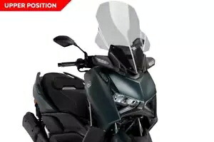 Puig ツーリング スクリーン フロントガラス ライトスモーク ヤマハ X-MAX 125 / 300 2023 - 2024 Puig Touring Screen Windshield Light Smoke Yamaha X-MAX 125 / 300 2023 - 2024 【並行輸入品】