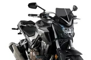Puig スポーツ スクリーン フロントガラス ディフレクター ダークスモーク ホンダ CB 500 F 2016 - 2024 Puig Sport Screen Windshield Deflector Dark Smoke Honda CB 500 F 2016 - 2024 【並行輸入品】