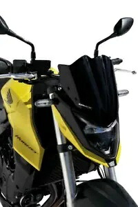 Ermax スポーツ スクリーン フロントガラス ブラック 不透明 ホンダ CB 750 ホーネット 2023 - 2024 Ermax Sport Screen Windshield Black Opaque Honda CB 750 Hornet 2023 - 2024 【並行輸入品】