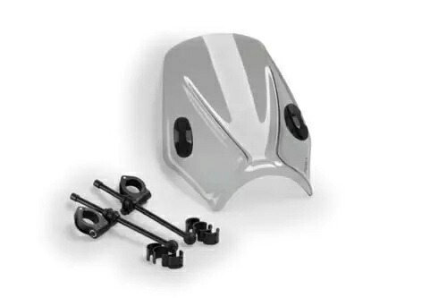 Puig Mito スクリーン フロントガラス ディフレクター ライトスモーク ベネリ BN 251 2020 - 2024 Puig Mito Screen Windshield Deflector Light Smoke Benelli BN 251 2020 - 2024 【並行輸入品】
