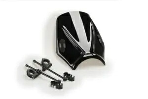 Puig Mito スクリーン フロントガラス ディフレクター ブラック アプリリア シバー 750 2007 - 2009 Puig Mito Screen Windshield Deflector Black Aprilia Shiver 750 2007 - 2009 【並行輸入品】