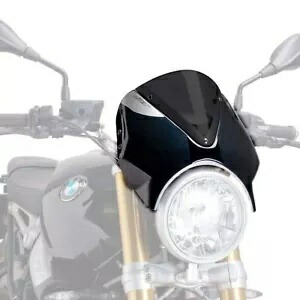 Puig スクリーン フェアリング フロントガラス ブラック ダークスモーク BMW R Nine T & Pure 2014 - 2024 Puig Screen Fairing Windshield Black Dark Smoke BMW R Nine T & Pure 2014 - 2024 【並行輸入品】