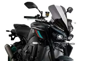 Puig ツーリング スクリーン フロントガラス ダークスモーク ヤマハ MT-10 & SP 2022 - 2024 Puig Touring Screen Windshield Dark Smoke Yamaha MT-10 & SP 2022 - 2024 【並行輸入品】 44,880円