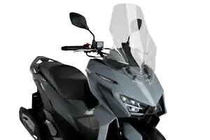 Puig ツーリング スクリーン フロントガラス ディフレクター クリア Sym Jet X 125 2021 - 2024 Puig Touring Screen Windshield Deflector Clear Sym Jet X 125 2021 - 2024 【並行輸入品】