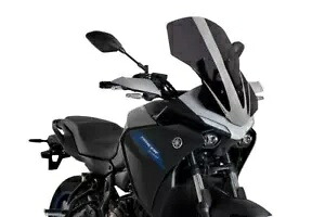Puig ツーリング スクリーン フロントガラス ダークスモーク ヤマハ トレーサー 700 & GT 2020 - 2024 Puig Touring Screen Windshield Dark Smoke Yamaha Tracer 700 & GT 2020 - 2024 【並行輸入品】