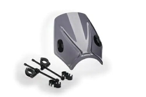 Puig Mito スクリーン フロントガラス ディフレクター ダークスモーク KTM 690 Duke 2012 - 2020 Puig Mito Screen Windshield Deflector Dark Smoke KTM 690 Duke 2012 - 2020 【並行輸入品】