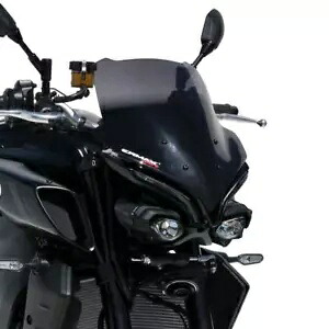 Ermax ツーリング スクリーン フロントガラス ダークスモーク ヤマハ MT-10 & SP 2022 - 2024 Ermax Touring Screen Windshield Dark Smoke Yamaha MT-10 & SP 2022 - 2024 【並行輸入品】
