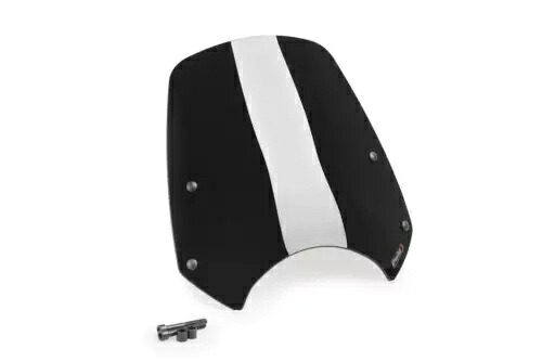 Puig ネイキッド スポーツ スクリーン フロントガラス ブラック オペーク インディアン FTR 1200/S 2019 - 2024 Puig Naked Sport Screen Windshield Black Opaque Indian FTR 1200/S 2019 - 2024 【並行輸入品】