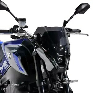 Ermax スポーツ スクリーン フロントガラス ディフレクター ダークスモーク ヤマハ MT-09 2021 - 2023 Ermax Sport Screen Windshield Deflector Dark Smoke Yamaha MT-09 2021 - 2023 【並行輸入品】