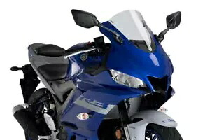 Puig R-Racer スクリーン フロントガラス ディフレクター クリア ヤマハ YZF-R3 2019 - 2024 Puig R-Racer Screen Windshield Deflector Clear Yamaha YZF-R3 2019 - 2024 【並行輸入品】