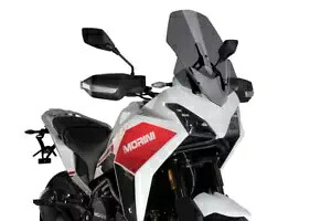 Puig ツーリング スクリーン フロントガラス ダークスモーク Moto Moeni X-Cape 2022 - 2024 Puig Touring Screen Windshield Dark Smoke Moto Morini X-Cape 2022 - 2024 【並行輸入品】