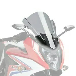 Puig ツーリング スクリーン フロントガラス ライトスモーク ホンダ CBR 650 F 2014 - 2020 Puig Touring Screen Windshield Light Smoke Honda CBR 650 F 2014 - 2020 【並行輸入品】