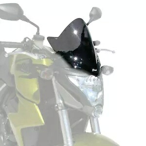Ermax スクリーン フロントガラス デフレクター スポーツ ノーズ ライト ブラック ホンダ CB1000R 08 - 17 Ermax Screen Windshield Deflector Sports Nose Light Black Honda CB1000R 08 - 17 【並行輸入品】