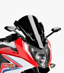 Puig ツーリング スクリーン フロントガラス ブラック オペーク ホンダ CBR 650 F 2014 - 2022 Puig Touring Screen Windshield Black Opaque Honda CBR 650 F 2014 - 2022 【並行輸入品】