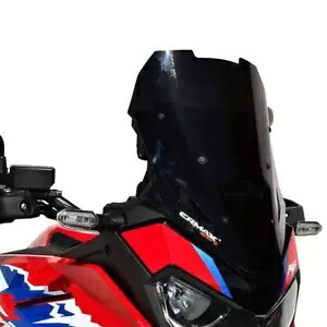 Ermax スポーツ スクリーン フロントガラス ブラック オペーク ホンダ CRF 1100 L Africa Twin 24 - 25 Ermax Sport Screen Windshield Black Opaque Honda CRF 1100 L Africa Twin 24 - 25 【並行輸入品】