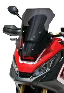 Ermax ツーリング スクリーン フロントガラス ディフレクター ダークスモーク ホンダ X-Adv 2017 - 2020 Ermax Touring Screen Windshield Deflector Dark Smoke Honda X-Adv 2017 - 2020 【並行輸入品】