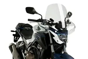Puig ツーリング 2 スクリーン フロントガラス ディフレクター クリア ホンダ CB 1000 R 2008 - 2016 Puig Touring 2 Screen Windshield Deflector Clear Honda CB 1000 R 2008 - 2016 【並行輸入品】