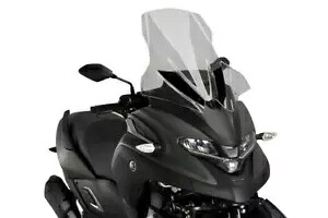 Puig ツーリング スクリーン フロントガラス ディフレクター ライトスモーク ヤマハ トリシティ 300 20 - 24 Puig Touring Screen Windshield Deflector Light Smoke Yamaha Tricity 300 20 - 24 【並行輸入品】