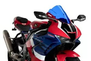 Puig Z-レーシング スクリーン フロントガラス ブルー ホンダ CBR 1000 RR-R 2020 - 2024 Puig Z-Racing Screen Windshield Blue Honda CBR 1000 RR-R 2020 - 2024 【並行輸入品】