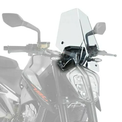 Puig スポーツ スクリーン クリア KTM 790 デューク 2018 - 2024 & 890 デューク R 2020 Puig Sport Screen Clear KTM 790 Duke 2018 - 2024 & 890 duke R 2020 【並行輸入品】