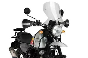 Puig ツーリング スクリーン フロントガラス ディフレクター クリア ロイヤル エンフィールド ヒマラヤン 17 - 20 Puig Touring Screen Windshield Deflector Clear Royal Enfield Himalayan 17 - 20 【並行輸入品】