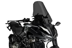 Puig ツーリング スクリーン フロントガラス ダークスモーク ヤマハ Niken & GT 2023 - 2024 Puig Touring Screen Windshield Dark Smoke Yamaha Niken & GT 2023 - 2024 【並行輸入品】