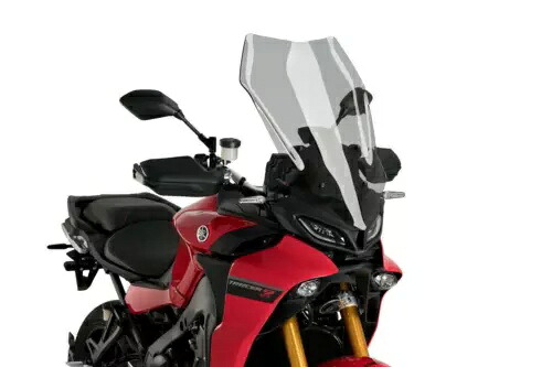 Puig ツーリング スクリーン フロントガラス ライトスモーク ヤマハ トレーサー 9 & GT 2021 - 2024 Puig Touring Screen Windshield Light Smoke Yamaha Tracer 9 & GT 2021 - 2024 【並行輸入品】