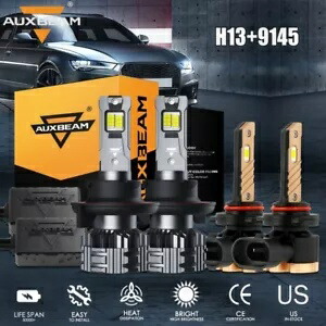 フォード F-150 2004-2014 LED ヘッドライト Hi/Lo + フォグ電球 6500K ホワイトキット For Ford F-150 2004-2014 LED Headlight Hi/Lo + Fog Light Bulbs 6500K White Kit 【並行輸入品】