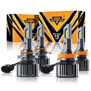 AUXBEAM 9005 H11 LED ヘッドライト電球キット 70W 6500K ホワイト 20000LM 高低ビーム AUXBEAM 9005 H11 LED Headlight Bulbs Kit 70W 6500K White 20000LM High Low Beam 【並行輸入品】