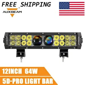AUXBEAM 12インチ 5D-PRO LED ワークライトバー スポットフラッドコンボ オフロードフォグドライビング 14インチ AUXBEAM 12\