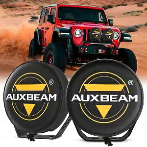 AUXBEAM 9インチ 880W ラウンド 360-PRO LED 作業灯 ホワイトフォグ ATV UTV トラック カバー付き AUXBEAM 9\