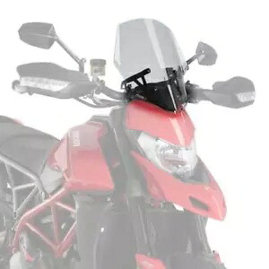 Puig レーシング スクリーン フロントガラス ライトスモーク ドゥカティ ハイパーモタード 950 & SP 19 - 24 Puig Racing Screen Windshield Light Smoke Ducati Hypermotard 950 & SP 19 - 24 【並行輸入品】