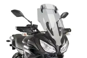 Puig ツーリング スクリーン フロントガラス & バイザー ライトスモーク ヤマハ トレーサー 700 2016 - 2019 Puig Touring Screen Windshield & Visor Light Smoke Yamaha Tracer 700 2016 - 2019 【並行輸入品】