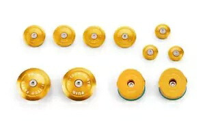 Puig シャーシ カバー フレーム プラグ ゴールド BMW R1200GS R1250GS & Adv。 2013年～2024年 Puig Chassis Covers Frame Plugs Gold BMW R1200GS R1250GS & Adv. 2013 - 2024 【並行輸入品】