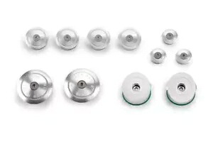 Puig シャーシ カバー フレーム プラグ シルバー BMW R1200GS R1250GS & Adv. 2013年～2024年 Puig Chassis Covers Frame Plugs Silver BMW R1200GS R1250GS & Adv. 2013 - 2024 【並行輸入品】