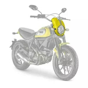 ピラミッド フライ スクリーン フロントガラス 62 イエロー ドゥカティ スクランブラー アイコン 2015 - 2024 Pyramid Fly Screen Windshield 62 Yellow Ducati Scrambler Icon 2015 - 2024 【並行輸入品】