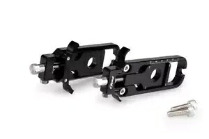 Puig アルミ チェーン テンショナー アジャスター ブラック ホンダ CB750 ホーネット 2023 - 2024 Puig Aluminium Chain Tensioner Adjuster Black Honda CB750 Hornet 2023 - 2024 【並行輸入品】