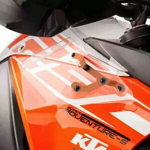 Puig アッパー ウィンド ディフレクター クリア KTM 1090 Adventure & R 2017 - 2020 Puig Upper Wind Deflectors Clear KTM 1090 Adventure & R 2017 - 2020 【並行輸入品】