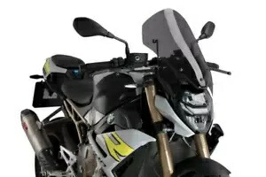 Puig ツーリング スクリーン フロントガラス ディフレクター ダークスモーク BMW S1000 / M1000 R 21 - 24 Puig Touring Screen Windshield Deflector Dark Smoke BMW S1000 / M1000 R 21 - 24 【並行輸入品】