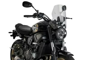 Puig スポーツ スクリーン フロントガラス ディフレクター クリア ヤマハ XSR700 2021 - 2024 Puig Sport Screen Windshield Deflector Clear Yamaha XSR700 2021 - 2024 【並行輸入品】