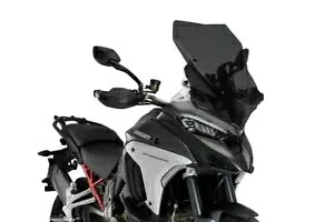 Puig ツーリング スクリーン フロントガラス D/スモーク Ducati Multistrada V4 / S & Sport 21 - 24 Puig Touring Screen Windshield D/Smoke Ducati Multistrada V4 / S & Sport 21 - 24 【並行輸入品】